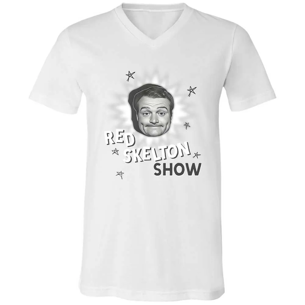 Unisex V-Neck T-Shirt - 564FDXTV - White - 16