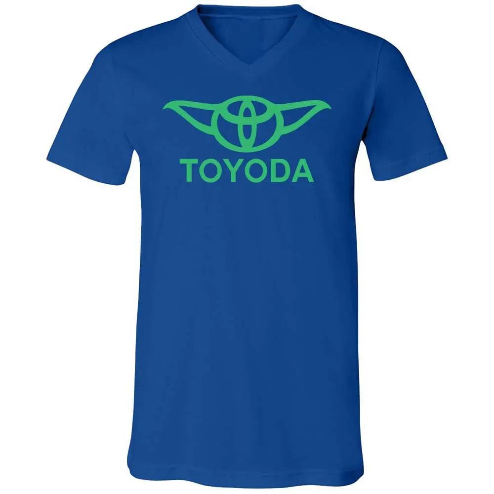 Unisex V-Neck T-Shirt - 5FQ7Y115 - True Royal - 3