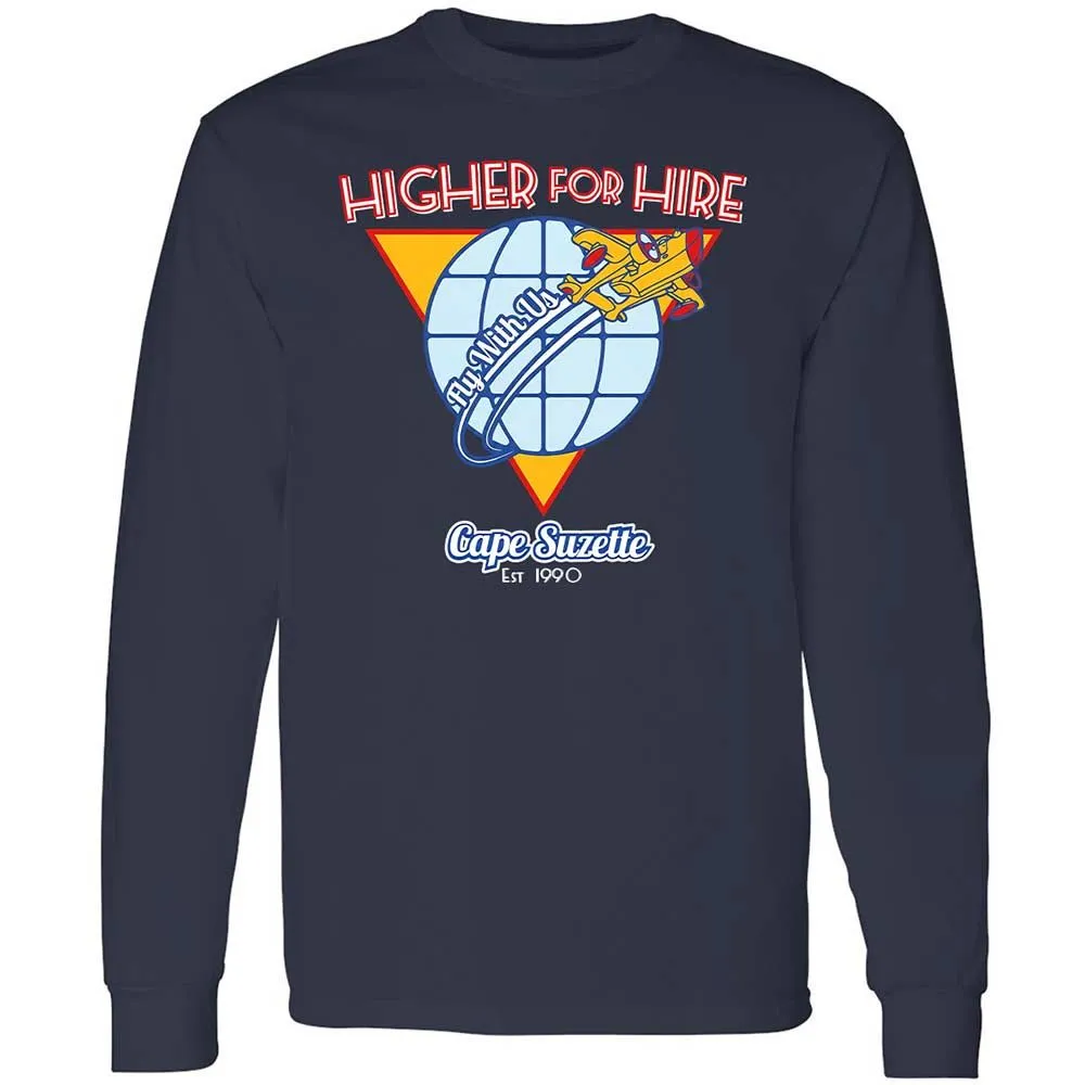 Higher For Hire - Navy - 2