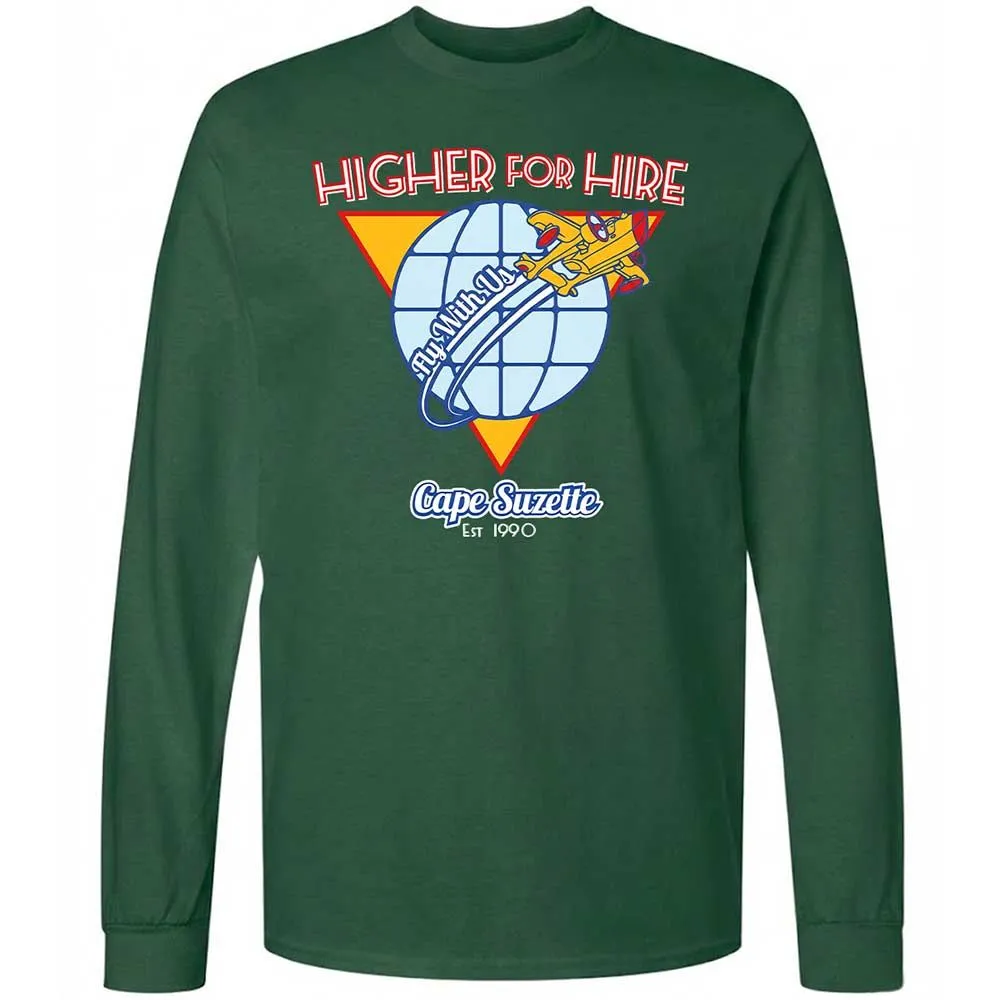 Higher For Hire - Forest Green - 4