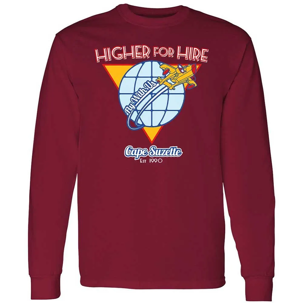 Higher For Hire - Cardinal Red - 7