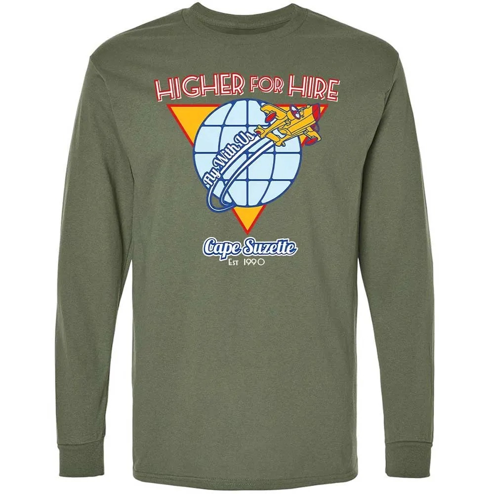 Higher For Hire - Military Green - 9