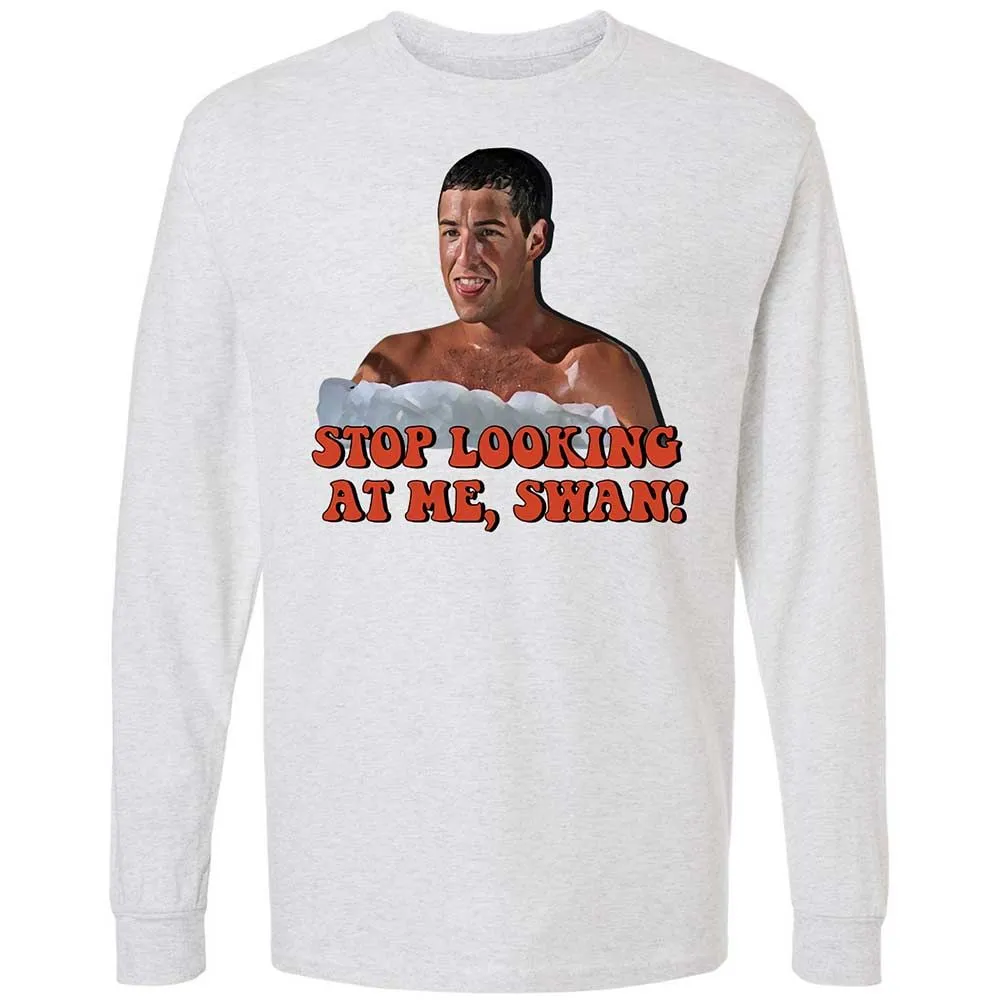 Long Sleeve T-Shirt - BC91P9TJ - Ash - 2