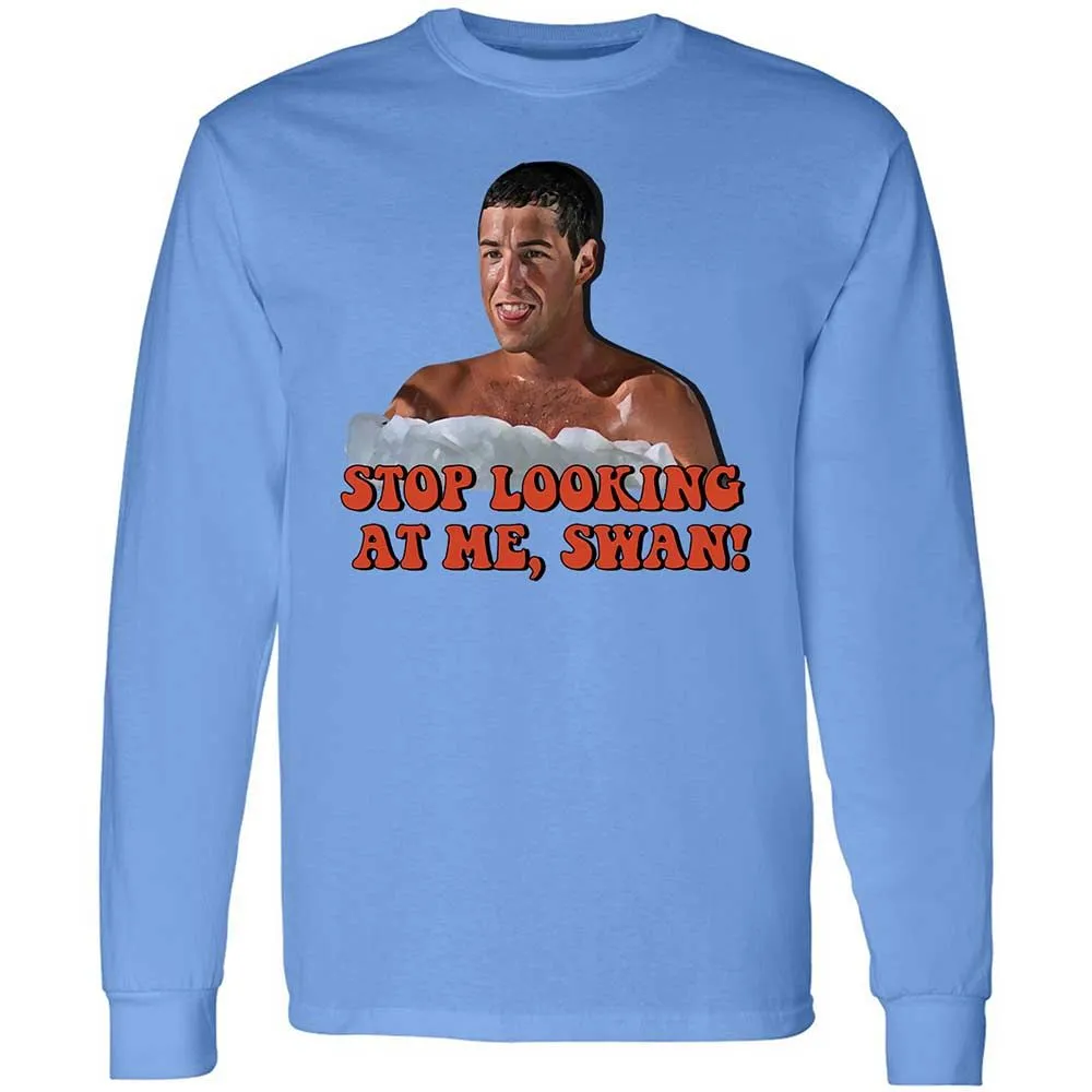 Long Sleeve T-Shirt - BC91P9TJ - Carolina Blue - 5