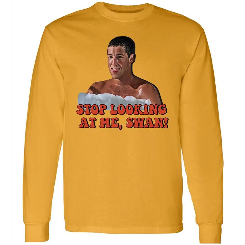 Long Sleeve T-Shirt - BC91P9TJ - Gold - 10