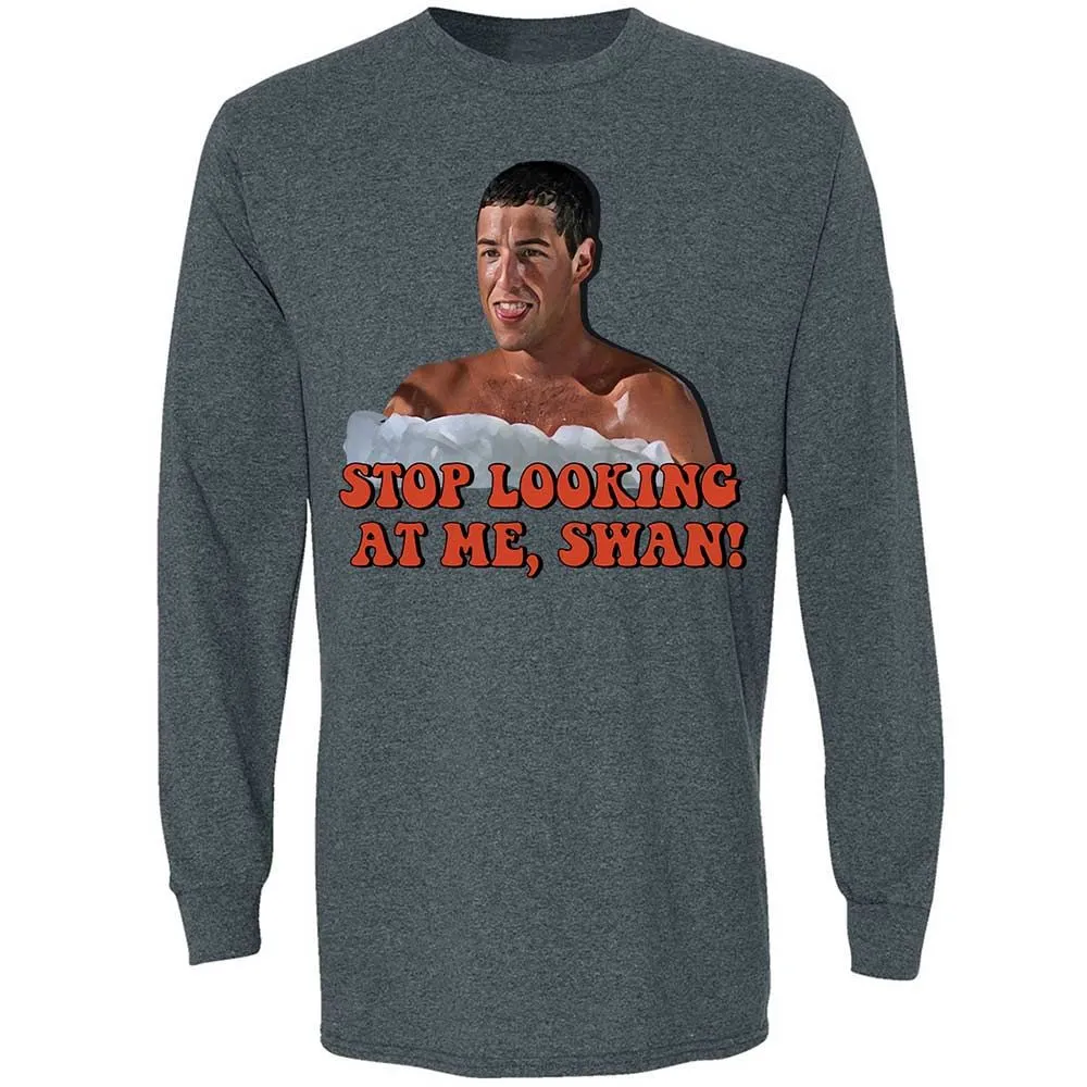Long Sleeve T-Shirt - BC91P9TJ - Dark Heather - 15