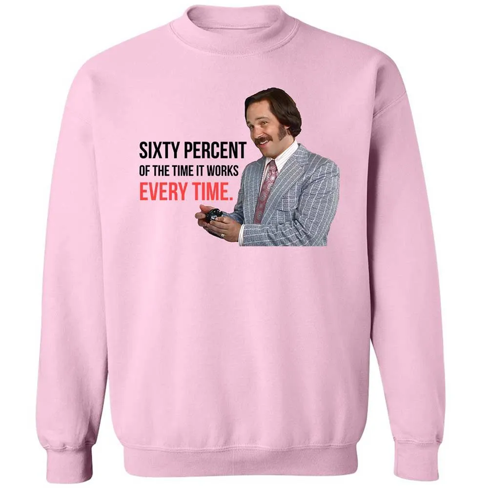 Classic Unisex Sweatshirt - ZRYXD4BE - Light Pink - 7