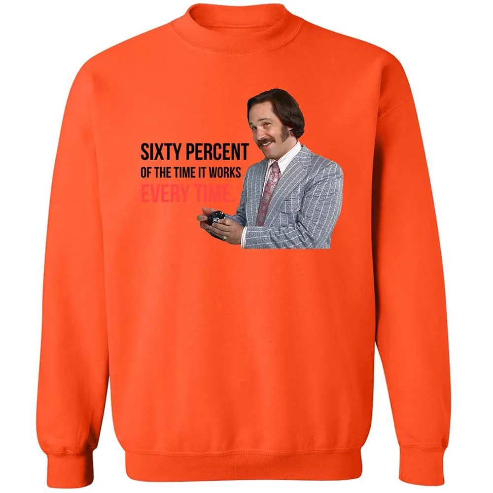 Classic Unisex Sweatshirt - ZRYXD4BE - Orange - 12