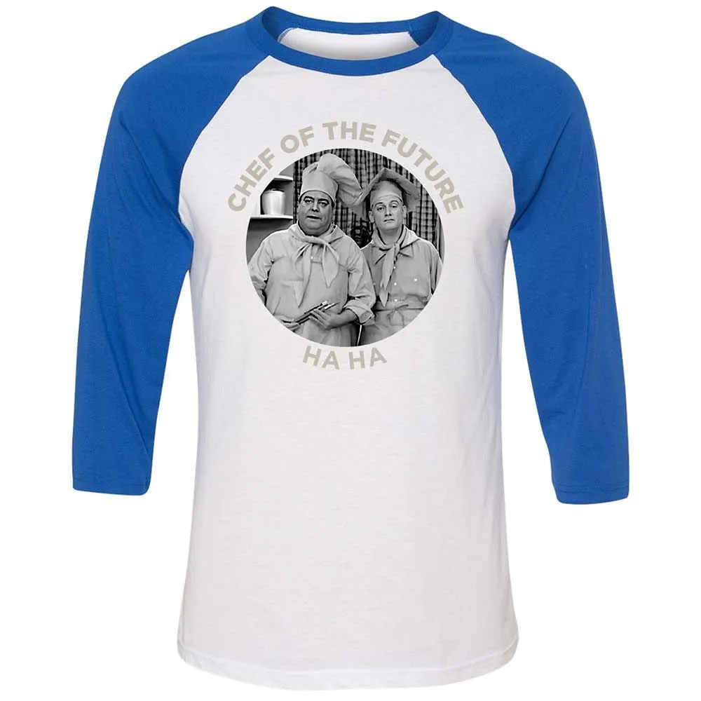 Unisex 3/4 Baseball Tee - 8RYLLW4U - White/True Royal - 10