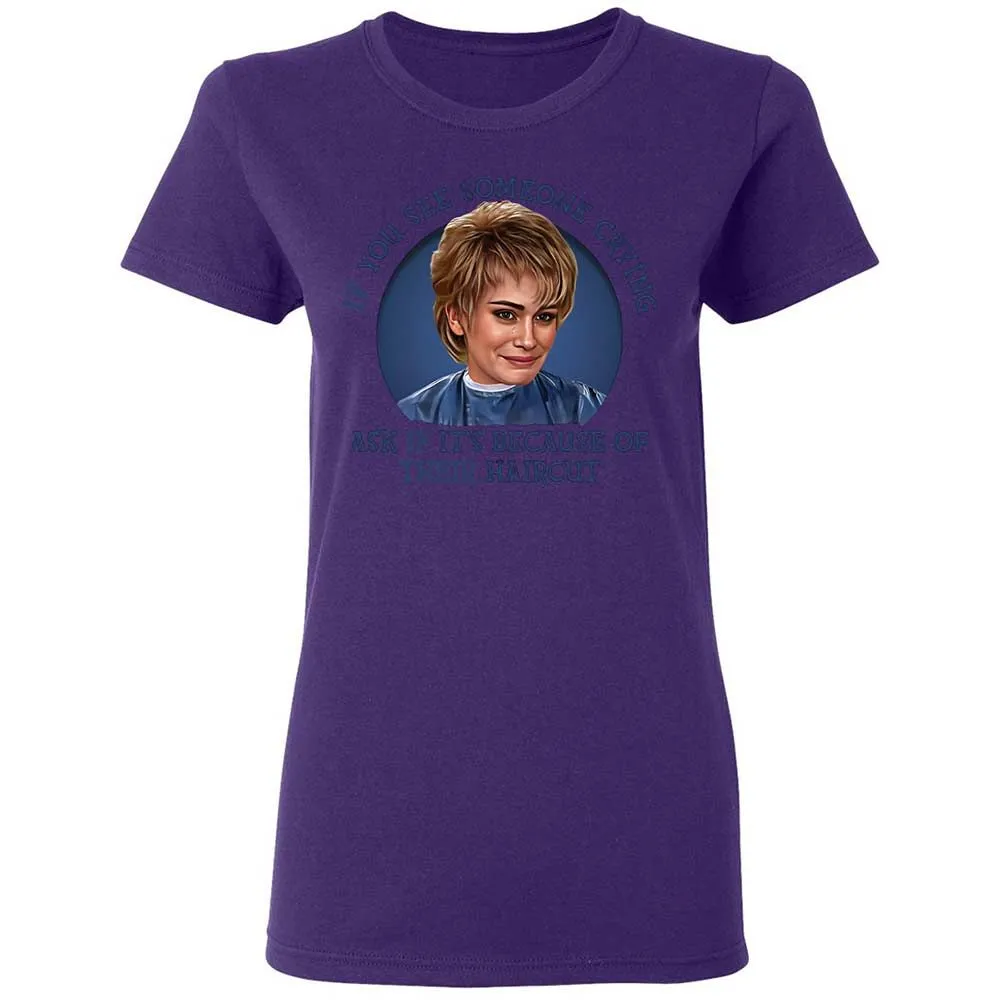 Women's T-Shirt - EDAD75HG - Purple - 11
