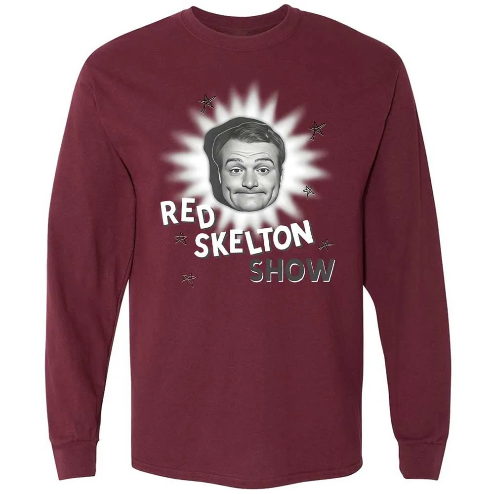 Long Sleeve T-Shirt - 4QQ9L12P - Maroon - 6