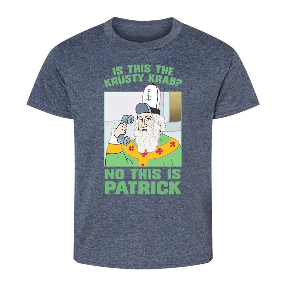 Kids T-Shirt - 558BFYR6 - Heather Navy - 15