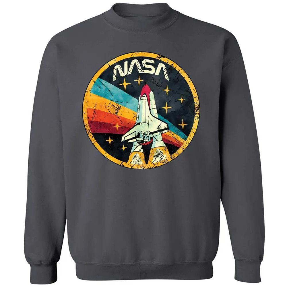 USA Space Agency Vintage Colors - Charcoal - 6
