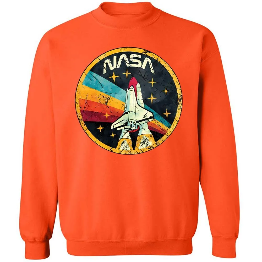 USA Space Agency Vintage Colors - Orange - 12