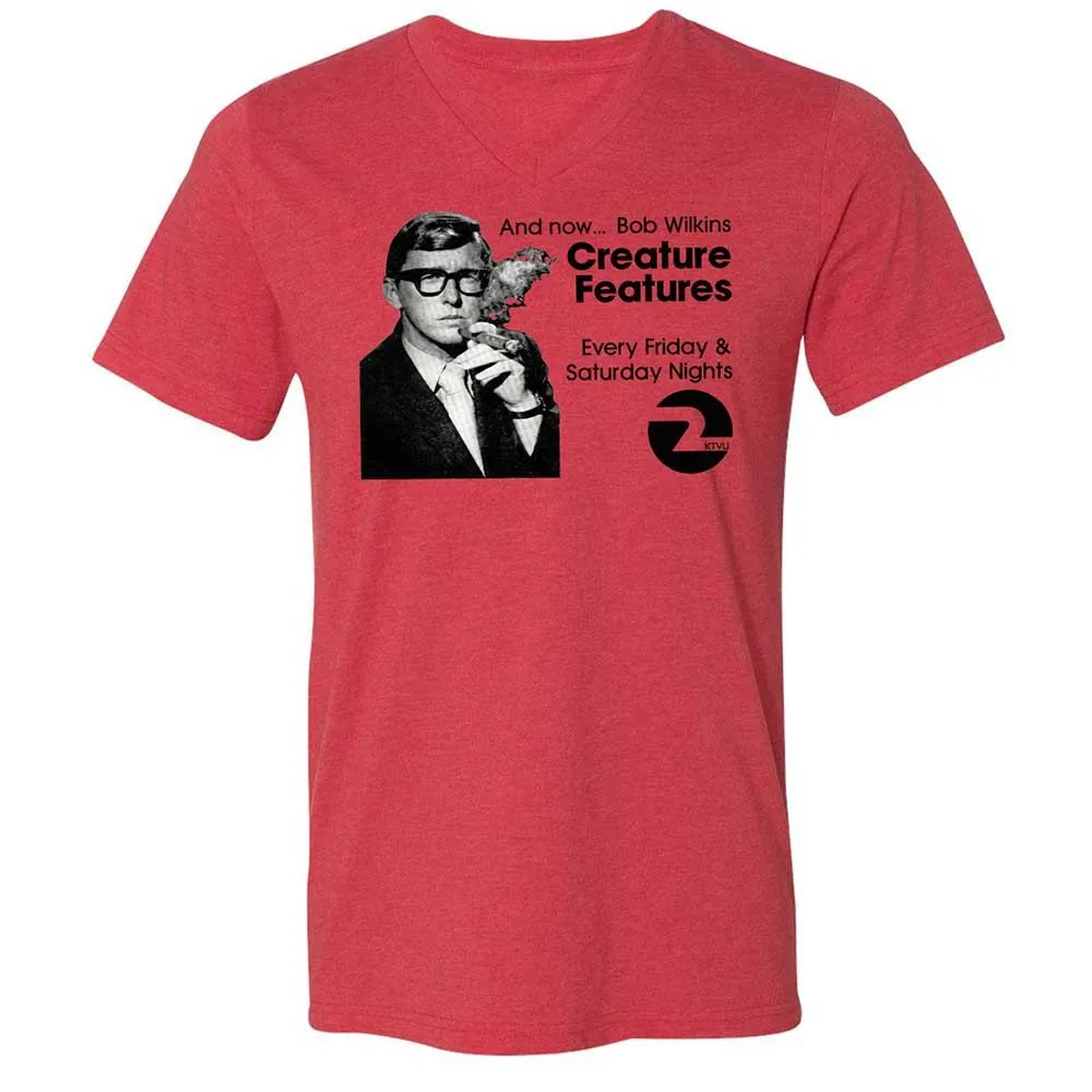 Bob Wilkins Creature Features - Heather Red - 6