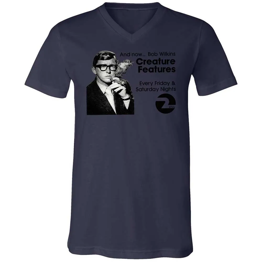 Bob Wilkins Creature Features - Navy - 12