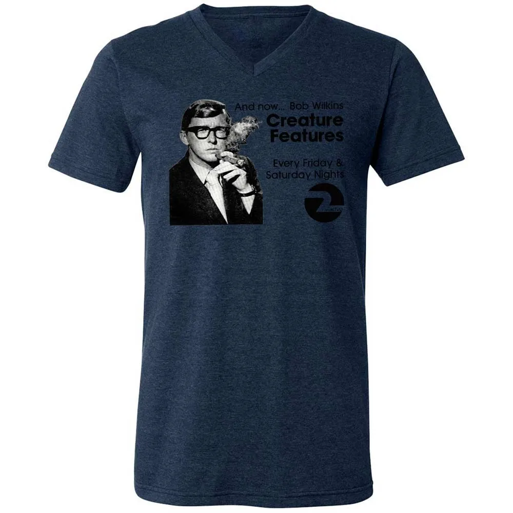 Bob Wilkins Creature Features - Heather Navy - 13