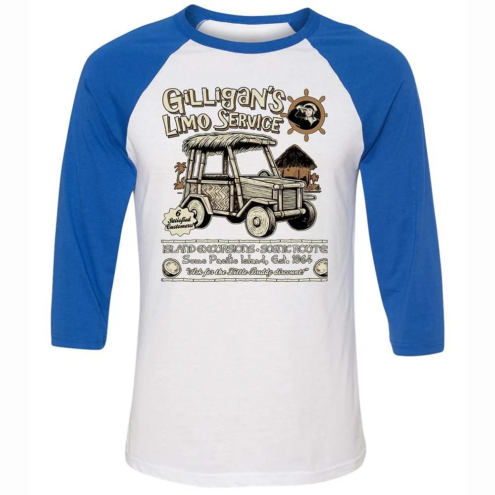 Unisex 3/4 Baseball Tee - ZGZEVG7Q - White/True Royal - 10