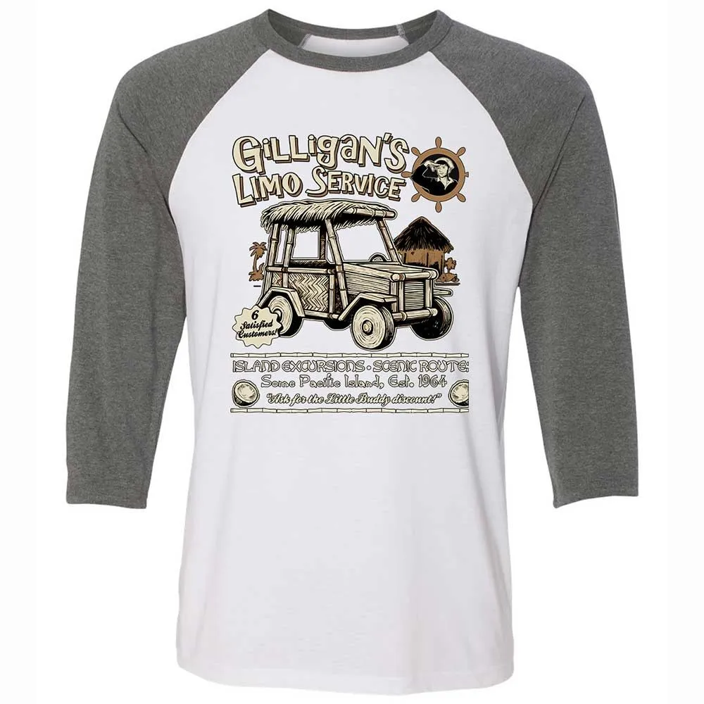 Unisex 3/4 Baseball Tee - ZGZEVG7Q - White/Deep Heather - 11