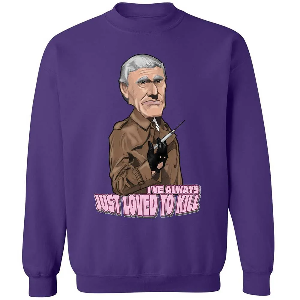 Classic Unisex Sweatshirt - HXZGX7AM - Purple - 10