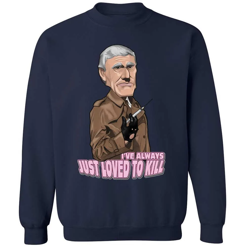 Classic Unisex Sweatshirt - HXZGX7AM - Navy - 15