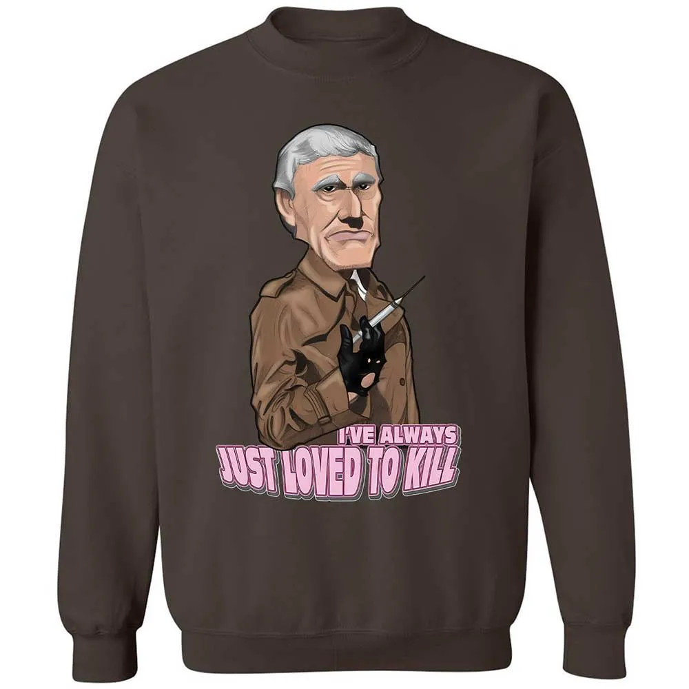 Classic Unisex Sweatshirt - HXZGX7AM - Dark Chocolate - 16