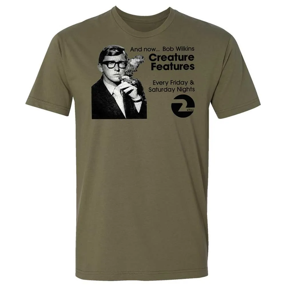 Bob Wilkins Creature Features - Military Green - 12