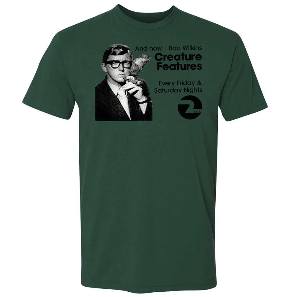 Bob Wilkins Creature Features - Forest Green - 16