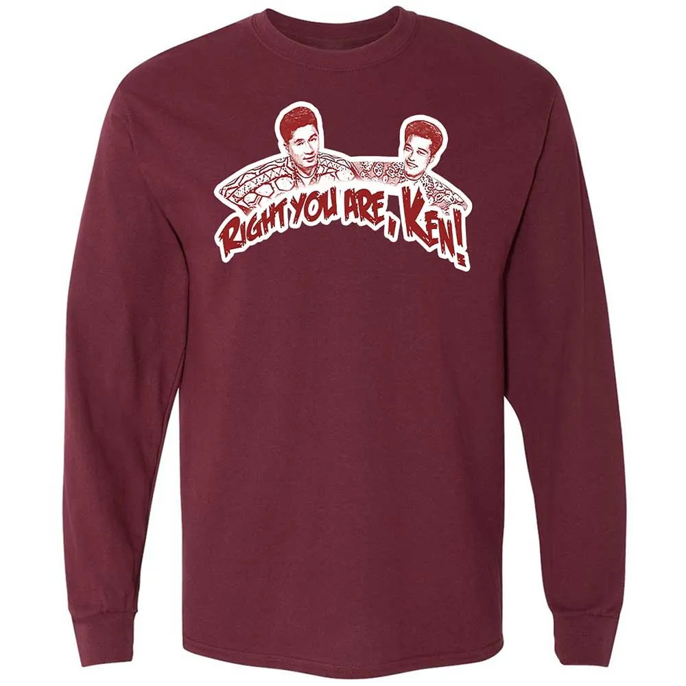 Long Sleeve T-Shirt - 7GSP5Z6B - Maroon - 6
