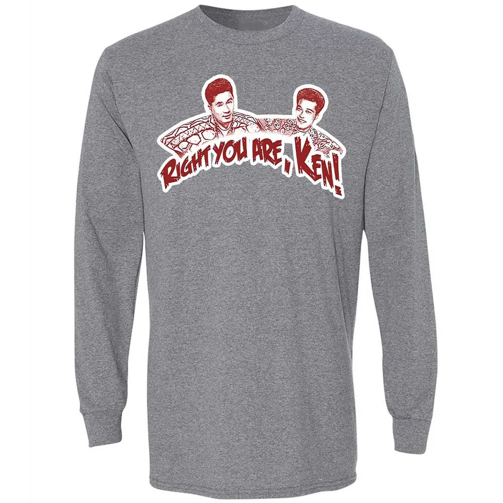 Long Sleeve T-Shirt - 7GSP5Z6B - Graphite Heather - 8