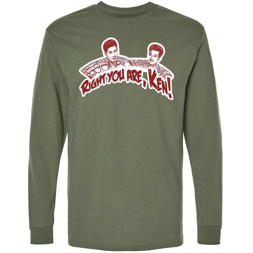 Long Sleeve T-Shirt - 7GSP5Z6B - Military Green - 9