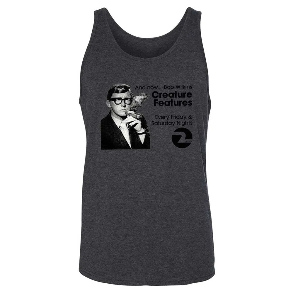 Bob Wilkins Creature Features - Dark Grey Heather - 10