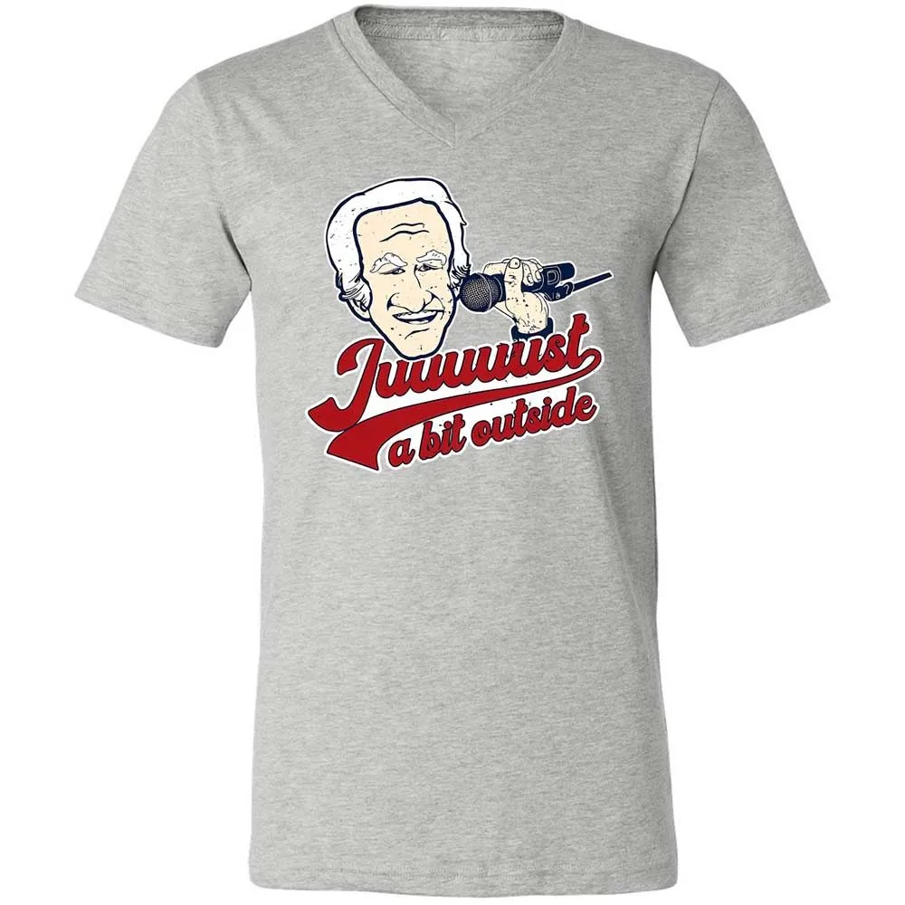 Unisex V-Neck T-Shirt - VJHZKPCZ - Athletic Heather - 15