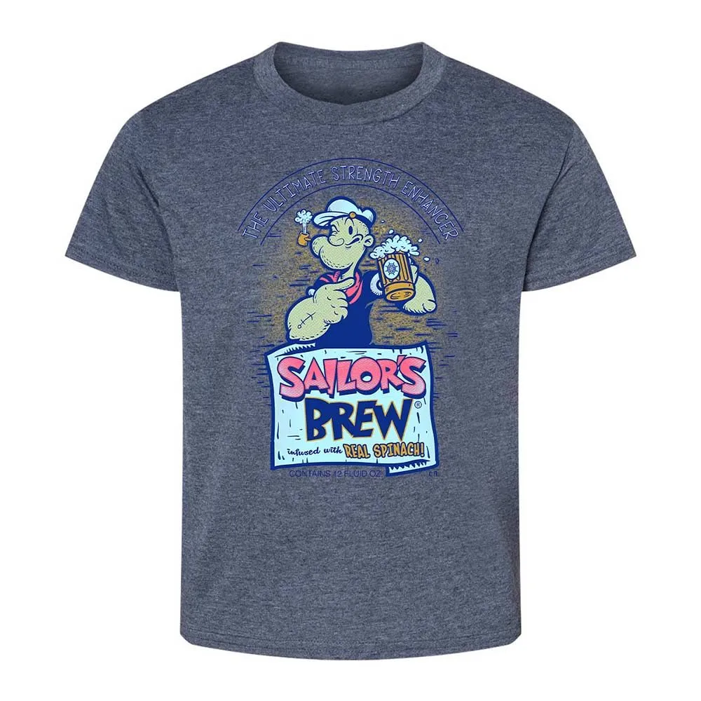 Kids T-Shirt - XQKTSCA9 - Heather Navy - 15