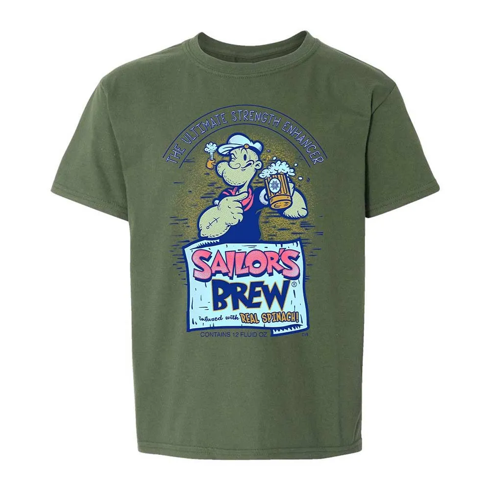 Kids T-Shirt - XQKTSCA9 - Military Green - 20