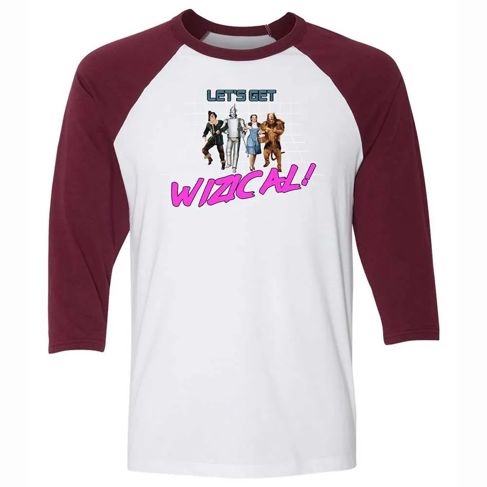 Unisex 3/4 Baseball Tee - F5HRYDB4 - White/Maroon - 7