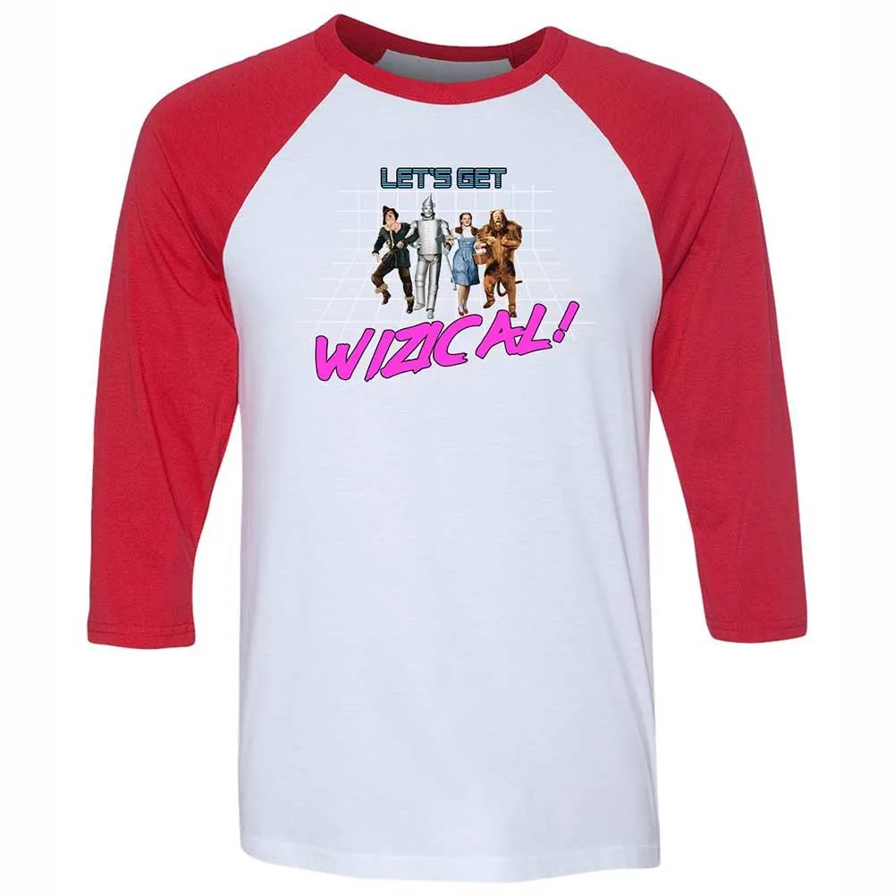 Unisex 3/4 Baseball Tee - F5HRYDB4 - White/Red - 9