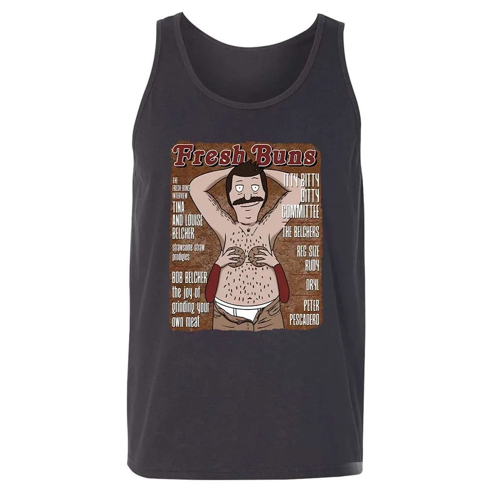 Unisex Jersey Tank - XU1HVSXW - Dark Grey - 4