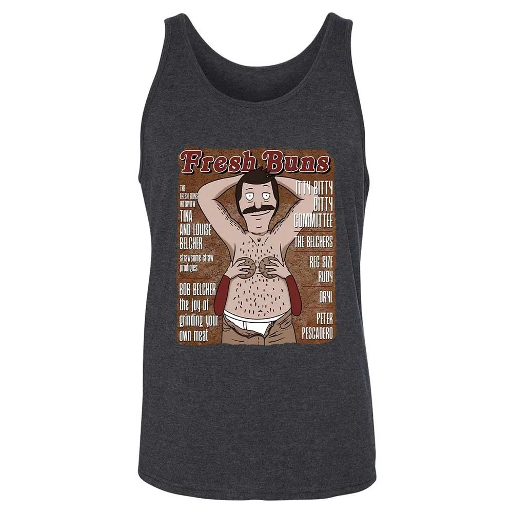 Unisex Jersey Tank - XU1HVSXW - Dark Grey Heather - 5