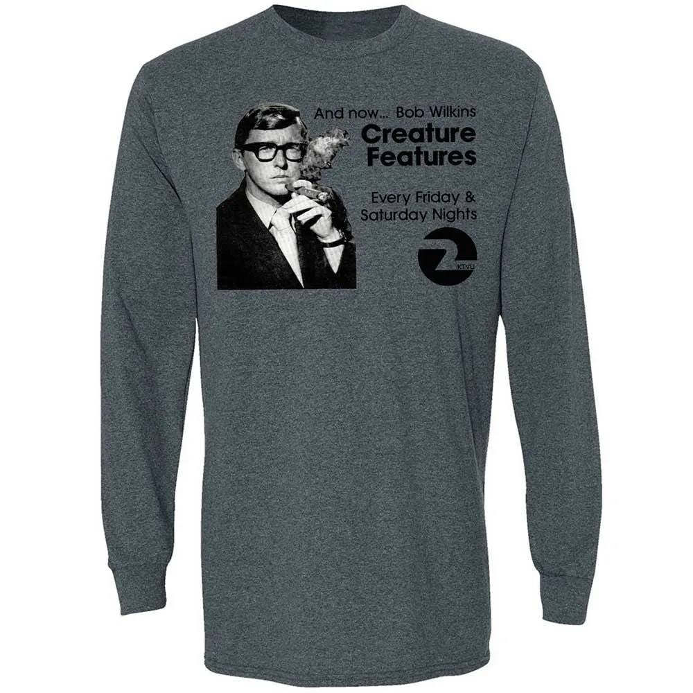 Bob Wilkins Creature Features - Dark Heather - 15