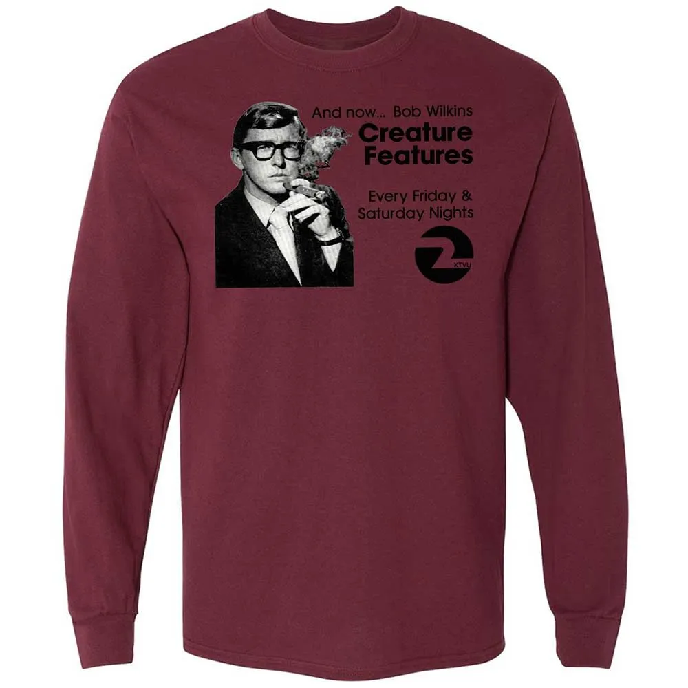 Bob Wilkins Creature Features - Maroon - 16