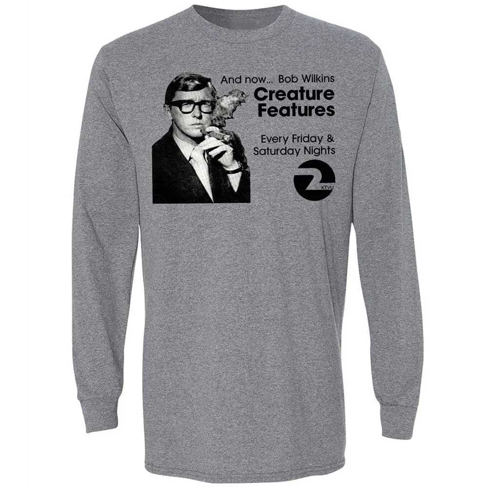 Bob Wilkins Creature Features - Graphite Heather - 18