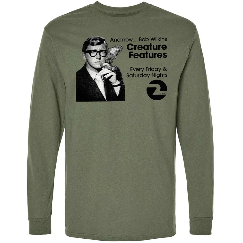 Bob Wilkins Creature Features - Military Green - 19