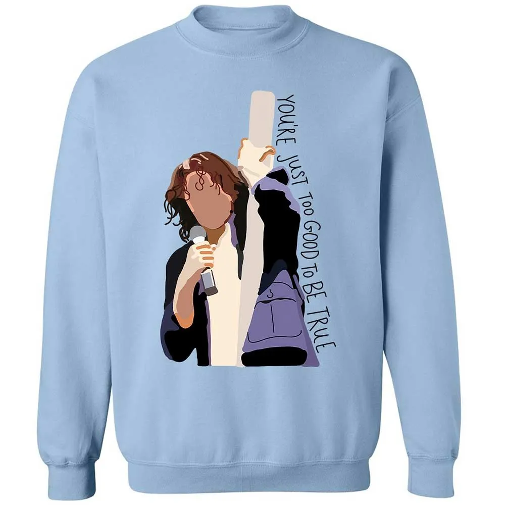 Classic Unisex Sweatshirt - XDGVB66K - Light Blue - 4