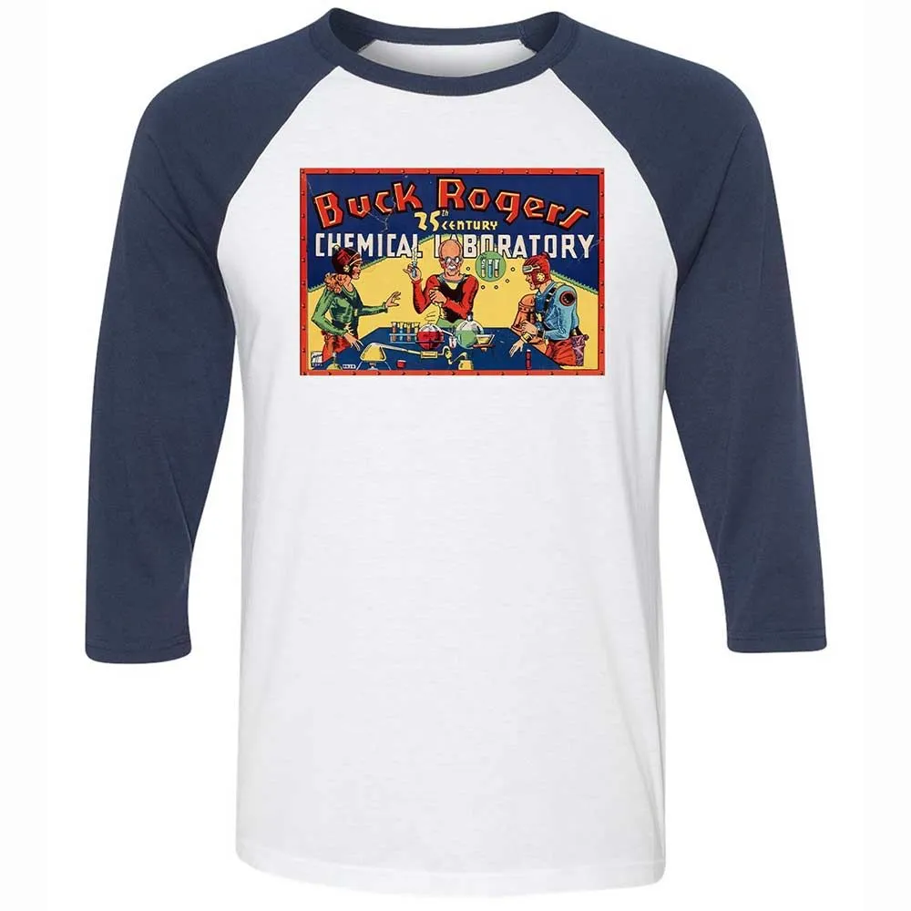 Unisex 3/4 Baseball Tee - UR3PVAF4 - White/Navy - 8