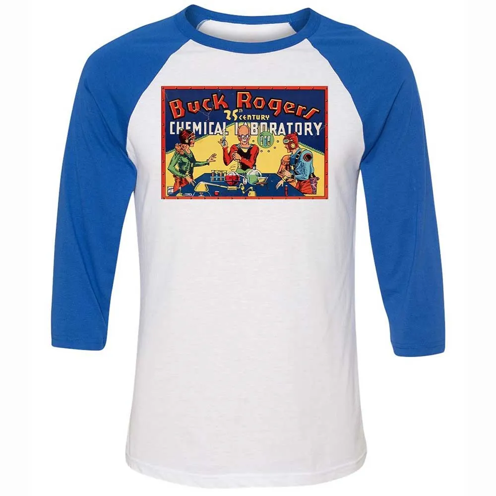 Unisex 3/4 Baseball Tee - UR3PVAF4 - White/True Royal - 10