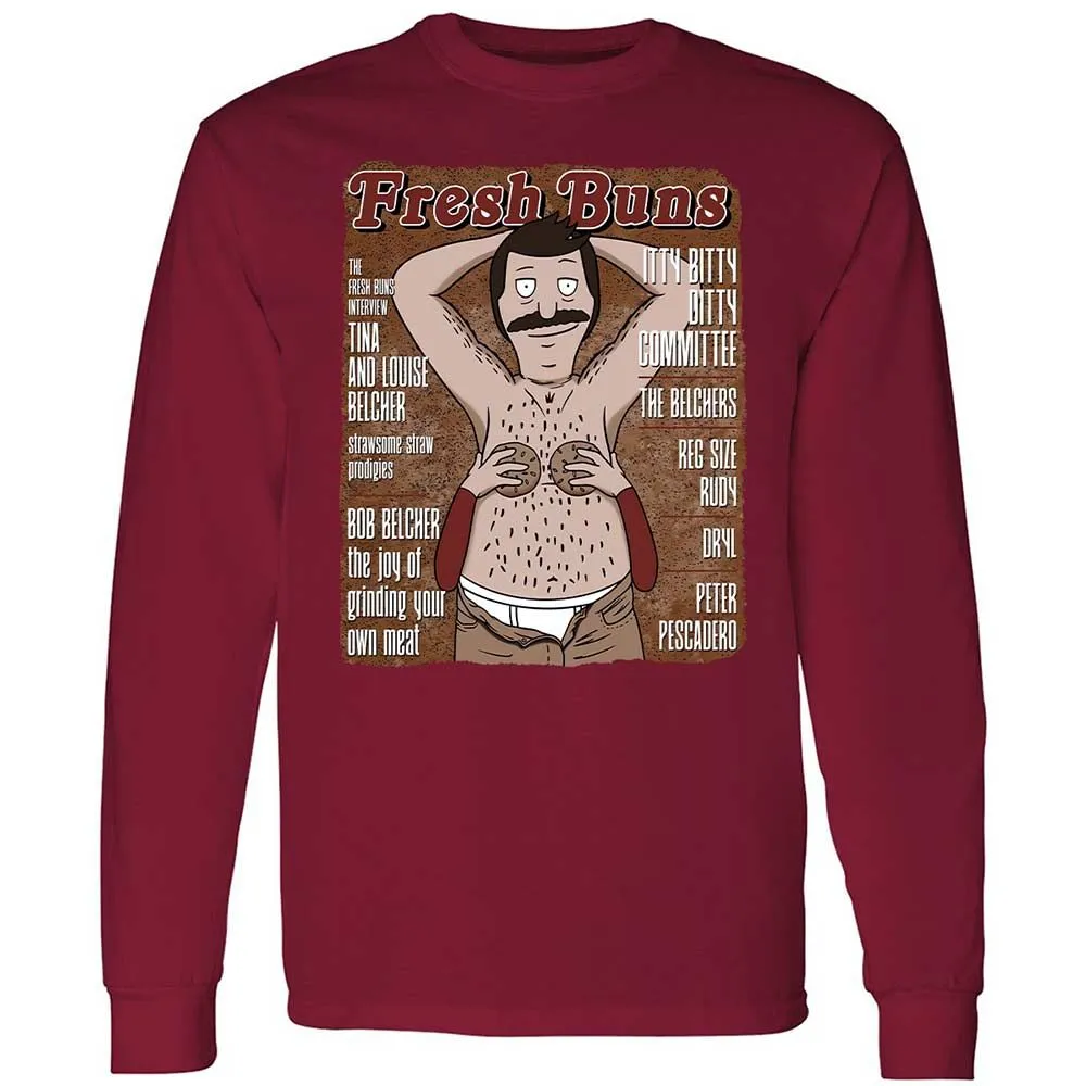 Long Sleeve T-Shirt - E3AEK37S - Cardinal Red - 7