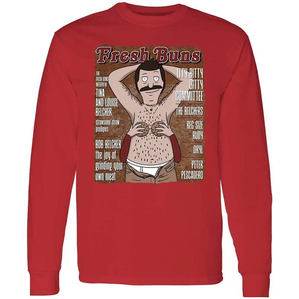 Long Sleeve T-Shirt - E3AEK37S - Red - 11