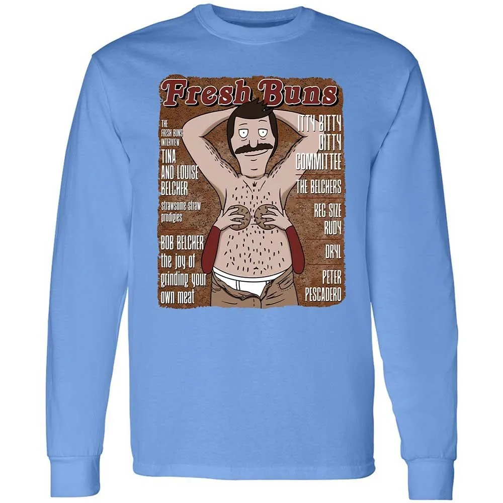 Long Sleeve T-Shirt - E3AEK37S - Carolina Blue - 15