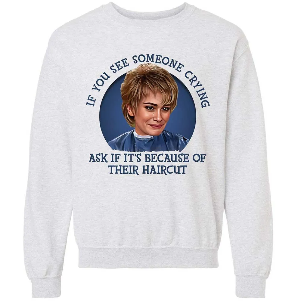 Classic Unisex Sweatshirt - 8HGZCJZN - Ash - 2